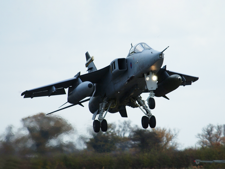 RAF Jaguar Taking Off 2002 Photo Print - Royal Air Force Aircraft Posters, Prints, & Visual Artwork Hampshire Prints 6 x 4 No Frame No