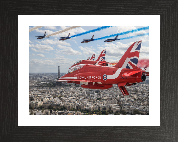 RAF Red Arrows XX245 Close Up Eiffel Tower September 2023