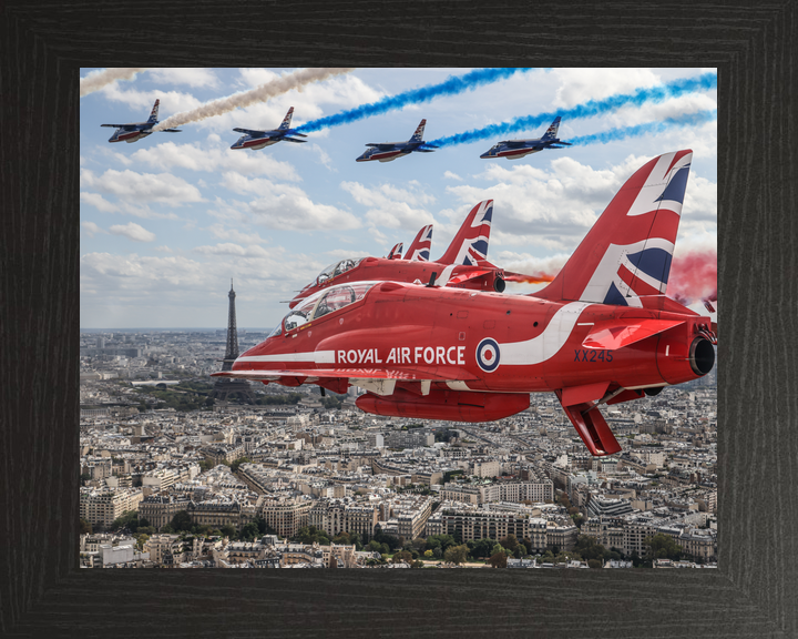 RAF Red Arrows XX245 Close Up Eiffel Tower September 2023