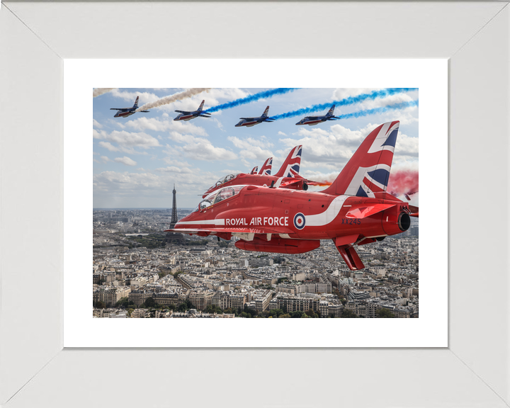 RAF Red Arrows XX245 Close Up Eiffel Tower September 2023