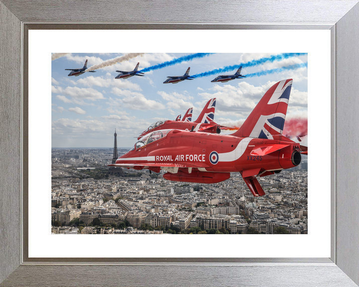 RAF Red Arrows XX245 Close Up Eiffel Tower September 2023