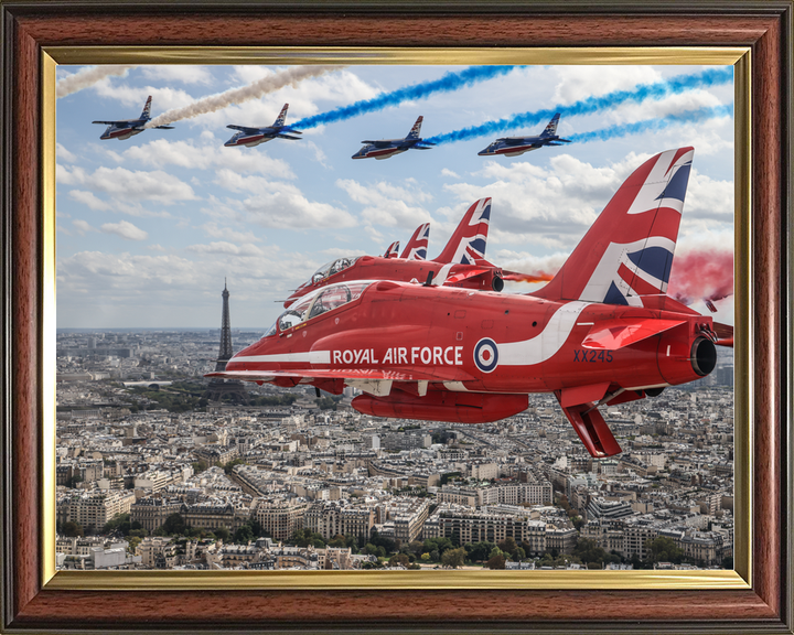 RAF Red Arrows XX245 Close Up Eiffel Tower September 2023