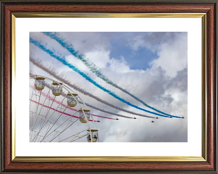 RAF Red Arrows Ferris Wheel Air Tattoo Fairford July 2023