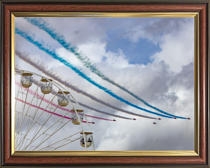 RAF Red Arrows Ferris Wheel Air Tattoo Fairford July 2023