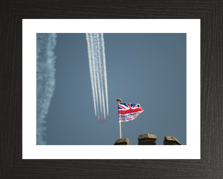 RAF Red Arrows Pendennis Castle Armed Forces Day June 2023