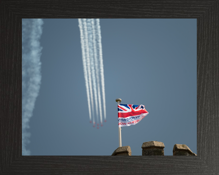 RAF Red Arrows Pendennis Castle Armed Forces Day June 2023