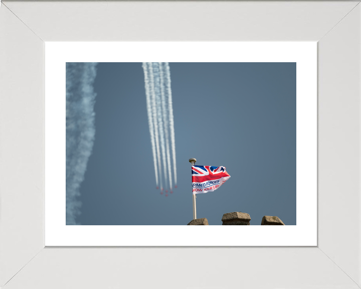 RAF Red Arrows Pendennis Castle Armed Forces Day June 2023