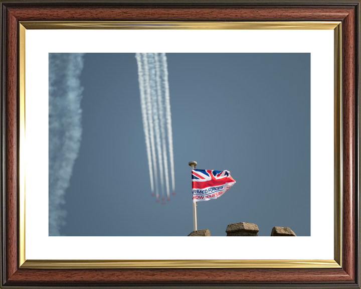 RAF Red Arrows Pendennis Castle Armed Forces Day June 2023