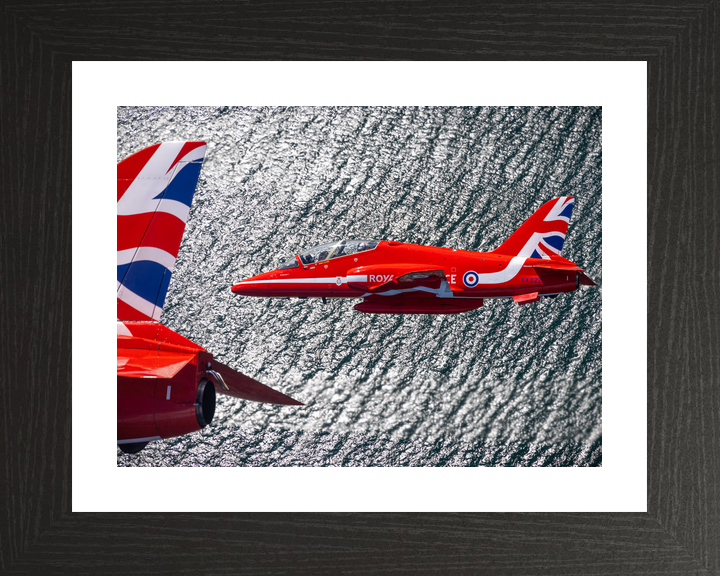 RAF Red Arrows Hawk Air to Air Edinburgh July 2023