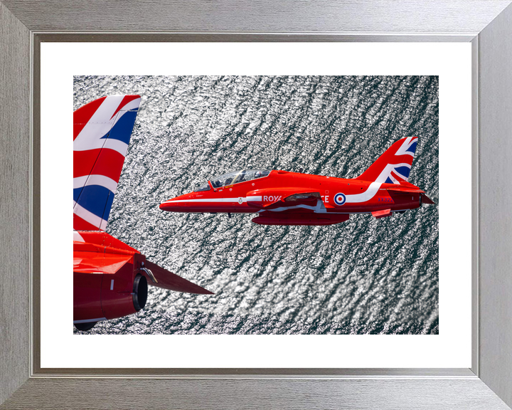 RAF Red Arrows Hawk Air to Air Edinburgh July 2023