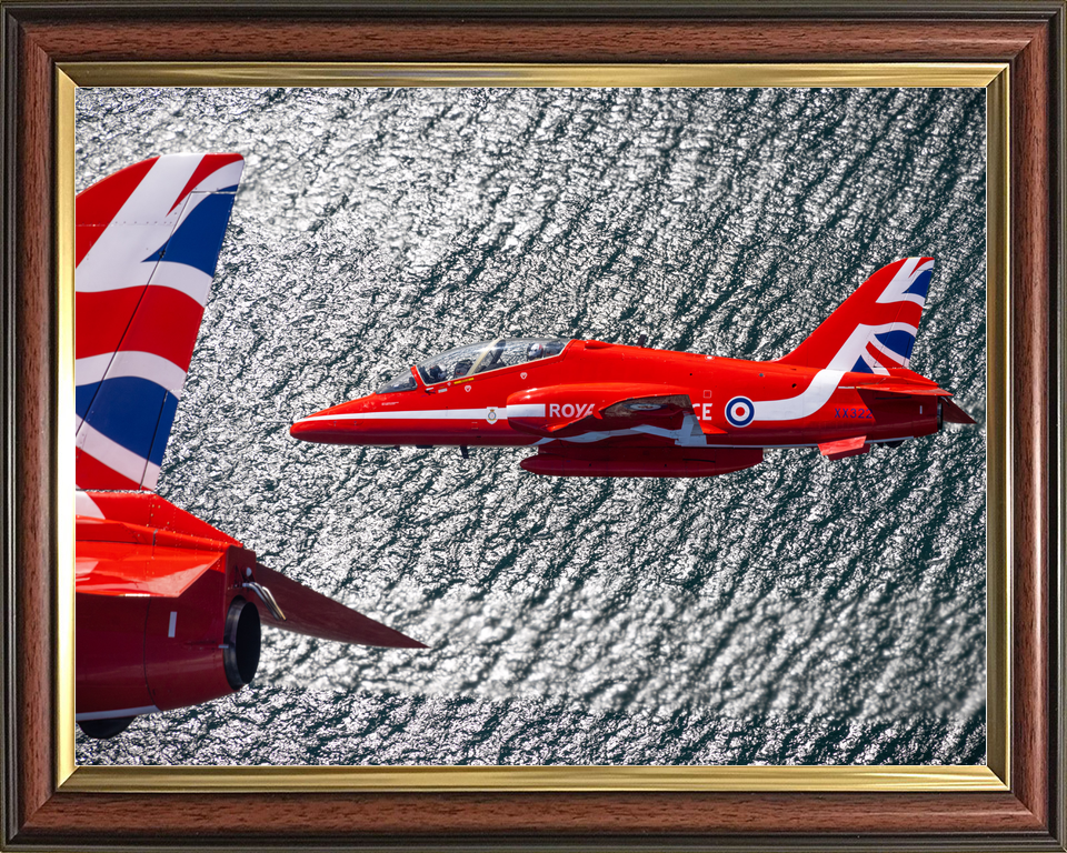 RAF Red Arrows Hawk Air to Air Edinburgh July 2023