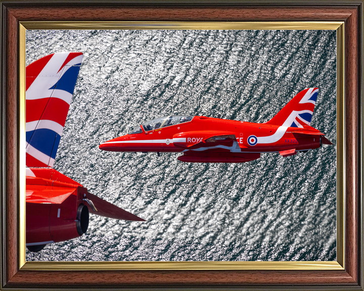 RAF Red Arrows Hawk Air to Air Edinburgh July 2023