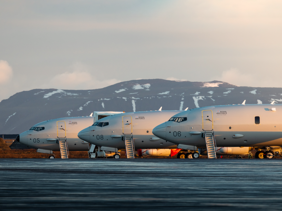 RAF Poseidon MRA1 (P8A) parked on the apron Royal Air Force Aircraft Photo Print Wall Art Aviation Decor UK Posters, Prints, & Visual Artwork Hampshire Prints 6 x 4 No Frame No