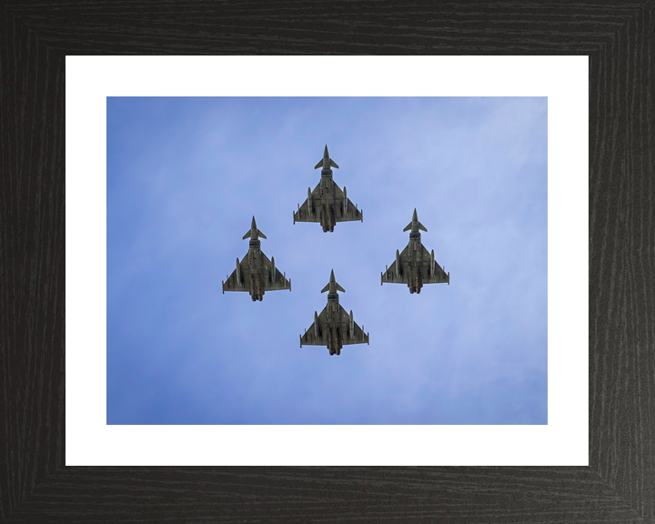 RAF Typhoon Jets Flyover London 2026 Photo Print - Posters, Prints, & Visual Artwork - by Hampshire Prints (image 2 of 9)