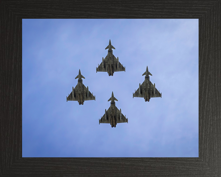 RAF Typhoon Jets Flyover London 2026 Photo Print - Posters, Prints, & Visual Artwork - by Hampshire Prints (image 3 of 9)