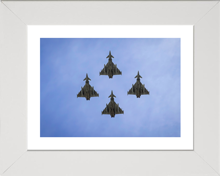 RAF Typhoon Jets Flyover London 2026 Photo Print - Posters, Prints, & Visual Artwork - by Hampshire Prints (image 4 of 9)