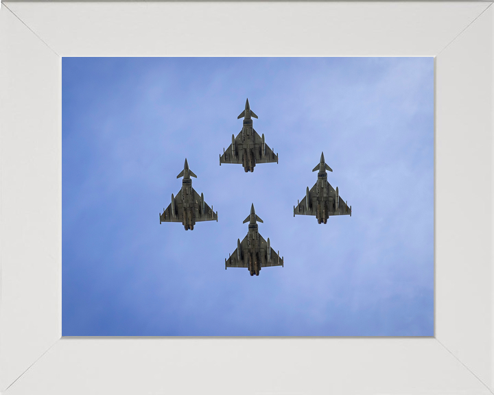 RAF Typhoon Jets Flyover London 2026 Photo Print - Posters, Prints, & Visual Artwork - by Hampshire Prints (image 5 of 9)