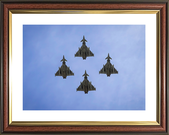 RAF Typhoon Jets Flyover London 2026 Photo Print - Posters, Prints, & Visual Artwork - by Hampshire Prints (image 8 of 9)