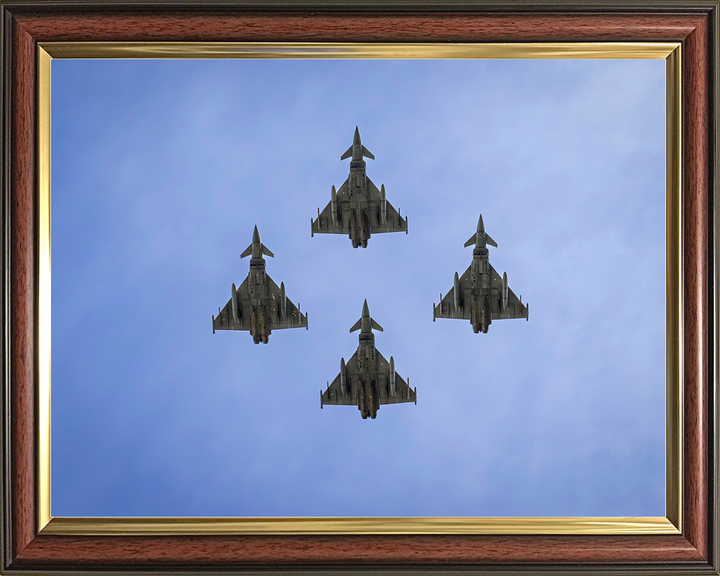 RAF Typhoon Jets Flyover London 2026 Photo Print - Posters, Prints, & Visual Artwork - by Hampshire Prints (image 9 of 9)