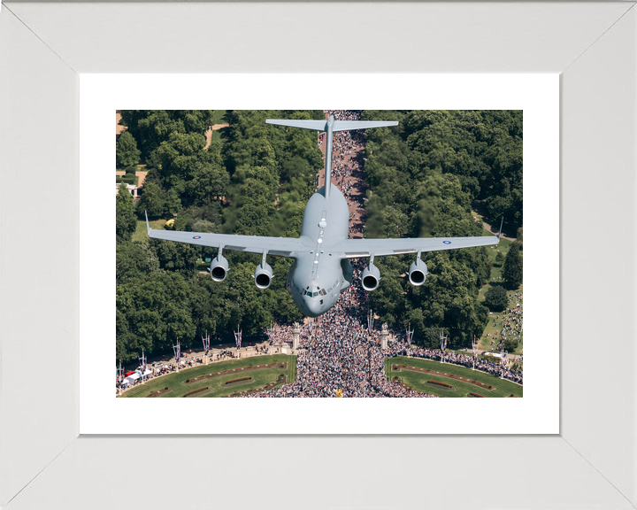 RAF C-17 Globemaster III Over Buckingham Palace 2026 Photo Print - Posters, Prints, & Visual Artwork - by Hampshire Prints (image 4 of 9)
