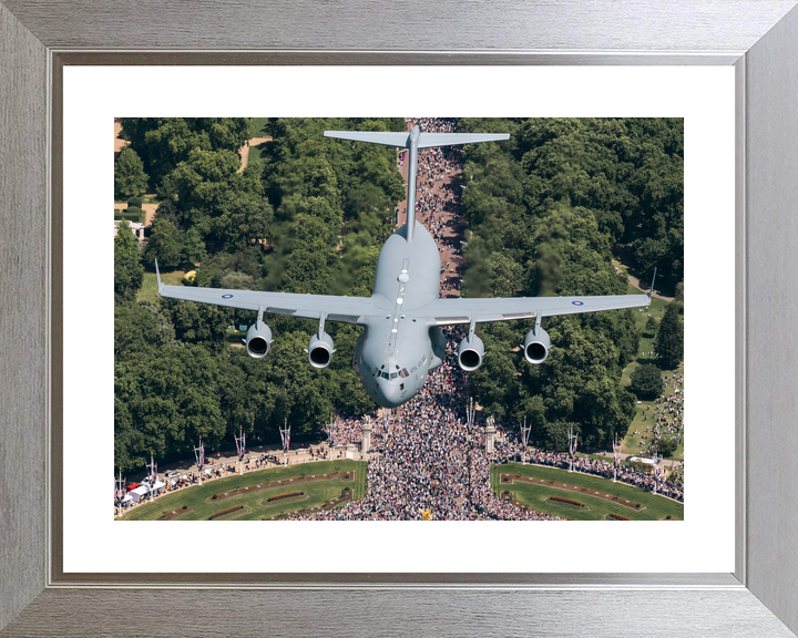 RAF C-17 Globemaster III Over Buckingham Palace 2026 Photo Print - Posters, Prints, & Visual Artwork - by Hampshire Prints (image 6 of 9)