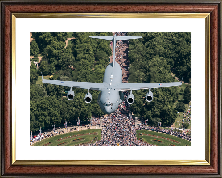 RAF C-17 Globemaster III Over Buckingham Palace 2026 Photo Print - Posters, Prints, & Visual Artwork - by Hampshire Prints (image 8 of 9)