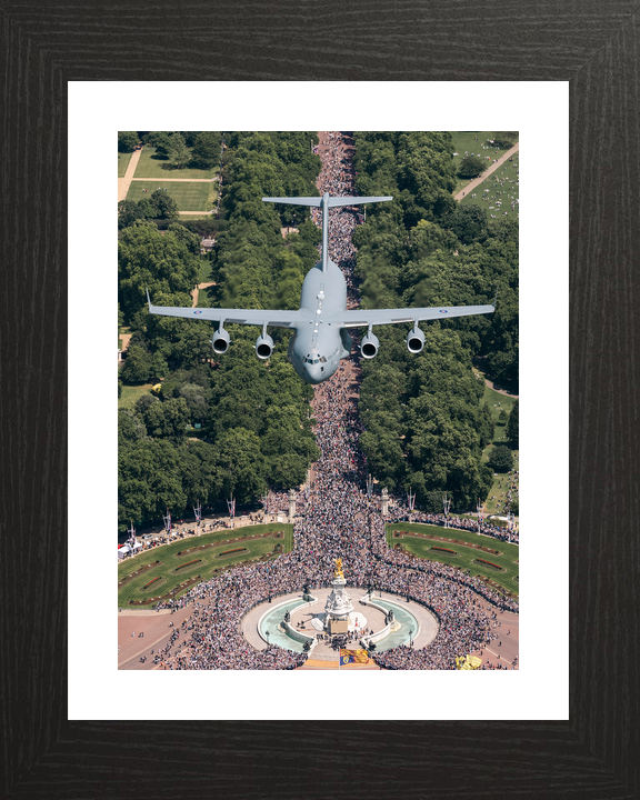 RAF C-17 Globemaster III Over The Mall London 2026 Photo Print - Posters, Prints, & Visual Artwork - by Hampshire Prints (image 2 of 9)