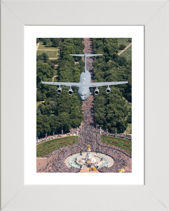 RAF C-17 Globemaster III Over The Mall London 2026 Photo Print - Posters, Prints, & Visual Artwork - by Hampshire Prints (image 4 of 9)