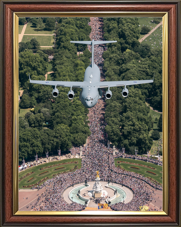 RAF C-17 Globemaster III Over The Mall London 2026 Photo Print - Posters, Prints, & Visual Artwork - by Hampshire Prints (image 9 of 9)