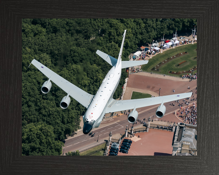 RAF RC 135W Rivet Joint Aircraft Buckingham Palace 2026 Photo Print - Posters, Prints, & Visual Artwork - by Hampshire Prints (image 3 of 9)