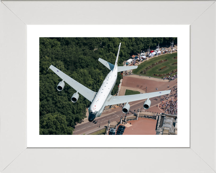 RAF RC 135W Rivet Joint Aircraft Buckingham Palace 2026 Photo Print - Posters, Prints, & Visual Artwork - by Hampshire Prints (image 4 of 9)
