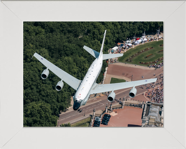 RAF RC 135W Rivet Joint Aircraft Buckingham Palace 2026 Photo Print - Posters, Prints, & Visual Artwork - by Hampshire Prints (image 5 of 9)