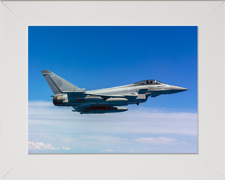 RAF Typhoon Jet In Flight May 2026 Photo Print - Posters, Prints, & Visual Artwork - by Hampshire Prints (image 5 of 9)