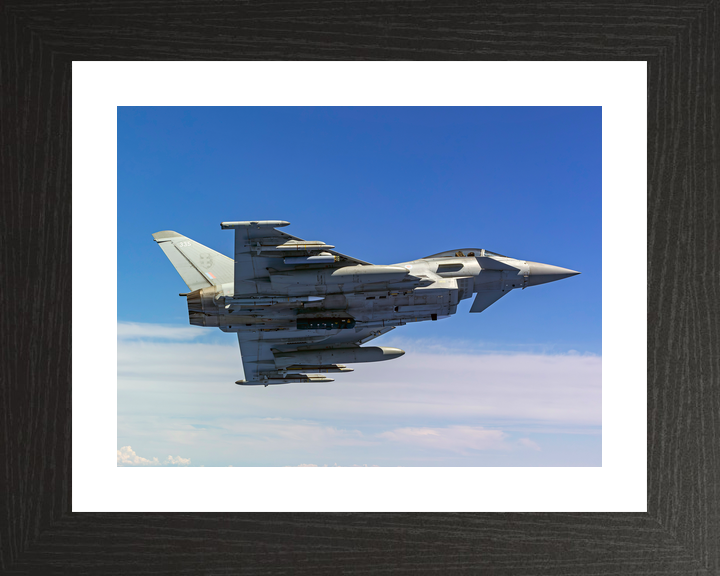 RAF Typhoon Jet Banking in Flight 2026 Photo Print - Posters, Prints, & Visual Artwork - by Hampshire Prints (image 2 of 9)