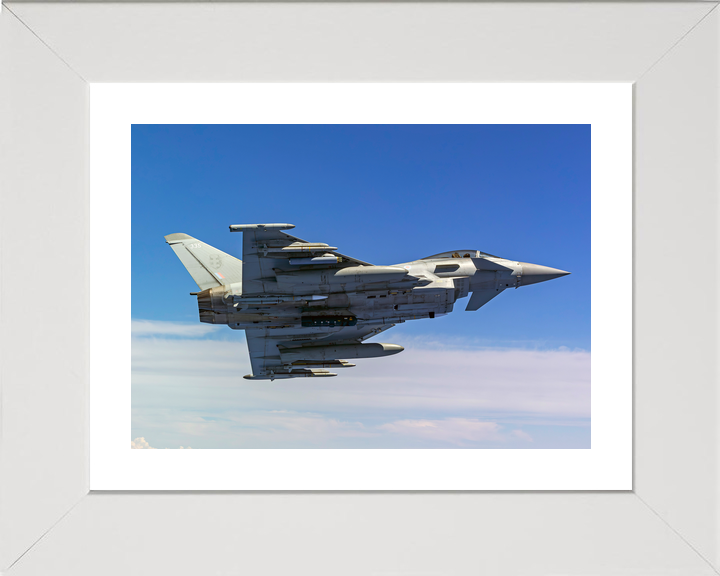 RAF Typhoon Jet Banking in Flight 2026 Photo Print - Posters, Prints, & Visual Artwork - by Hampshire Prints (image 4 of 9)