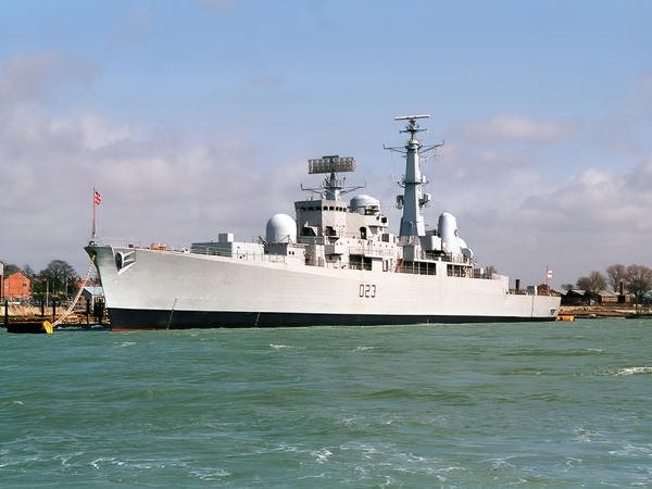 HMS Bristol D23 Type 82 Destroyer March 1994