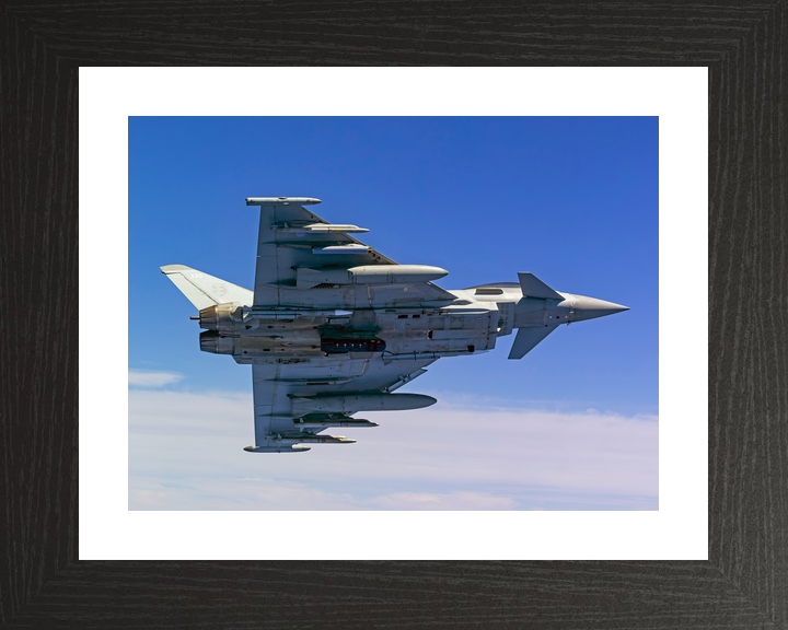 RAF Typhoon Jet Turning Away in Flight 2026 Photo Print - Posters, Prints, & Visual Artwork - by Hampshire Prints (image 2 of 9)