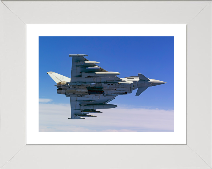 RAF Typhoon Jet Turning Away in Flight 2026 Photo Print - Posters, Prints, & Visual Artwork - by Hampshire Prints (image 4 of 9)