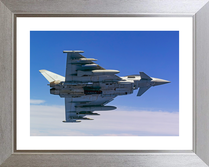 RAF Typhoon Jet Turning Away in Flight 2026 Photo Print - Posters, Prints, & Visual Artwork - by Hampshire Prints (image 6 of 9)