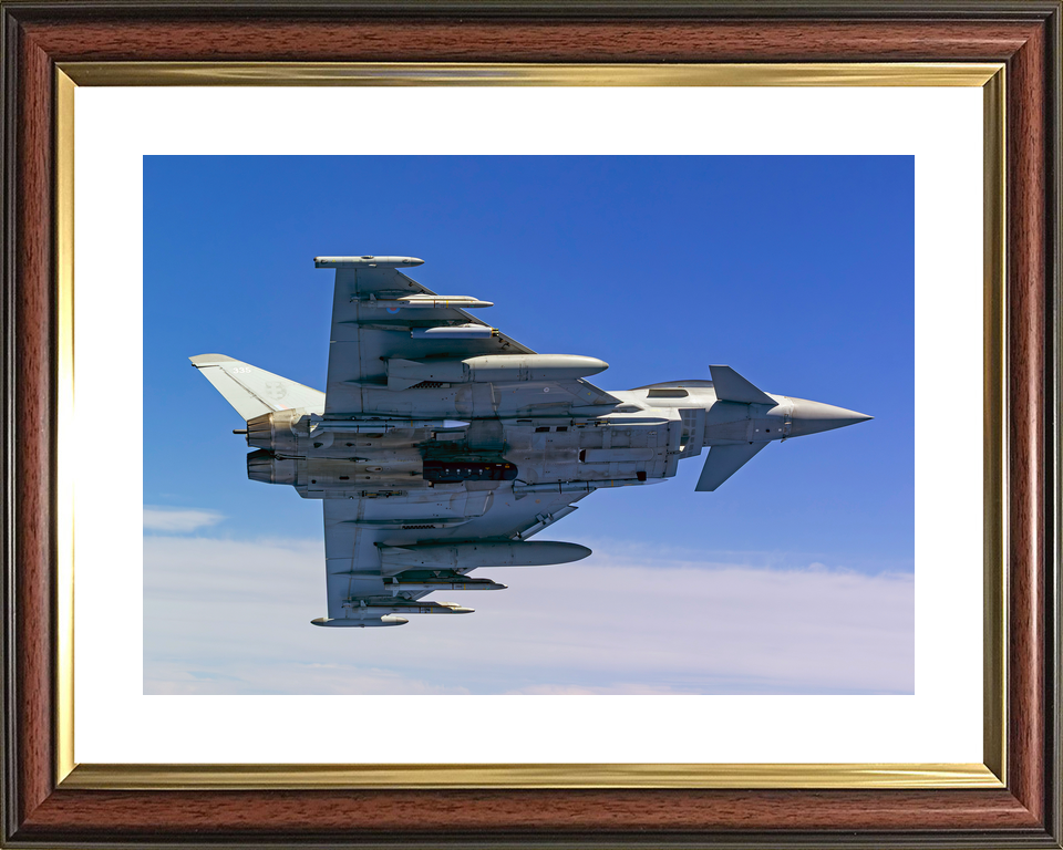 RAF Typhoon Jet Turning Away in Flight 2026 Photo Print - Posters, Prints, & Visual Artwork - by Hampshire Prints (image 8 of 9)
