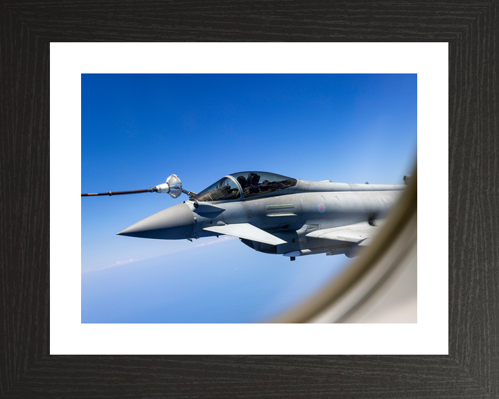 RAF Typhoon Jet Air to Air Refuelling 2026 Photo Print - Posters, Prints, & Visual Artwork - by Hampshire Prints (image 2 of 9)
