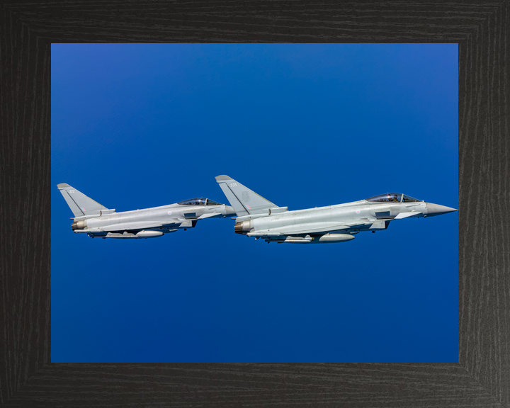 RAF Typhoon Jets in Formation 2026 Photo Print - Posters, Prints, & Visual Artwork - by Hampshire Prints (image 3 of 9)
