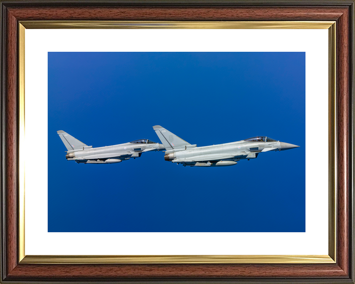 RAF Typhoon Jets in Formation 2026 Photo Print - Posters, Prints, & Visual Artwork - by Hampshire Prints (image 8 of 9)