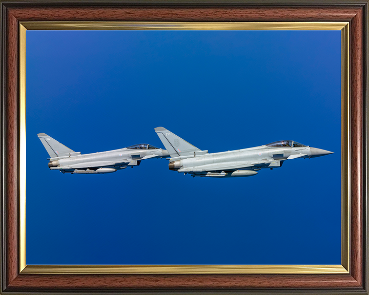 RAF Typhoon Jets in Formation 2026 Photo Print - Posters, Prints, & Visual Artwork - by Hampshire Prints (image 9 of 9)