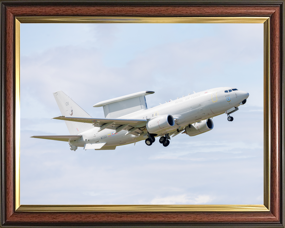 RAF Wedgetail (AEW) Mk1 Aircraft Landing May 2026 Photo Print - Posters, Prints, & Visual Artwork - by Hampshire Prints (image 9 of 9)