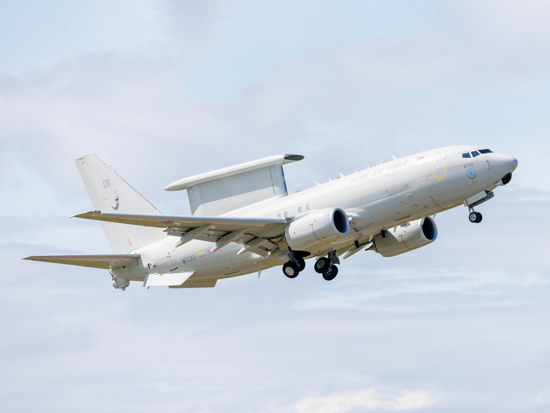 RAF Wedgetail (AEW) Mk1 Aircraft Landing May 2026 Photo Print - Posters, Prints, & Visual Artwork - by Hampshire Prints (image 1 of 9)