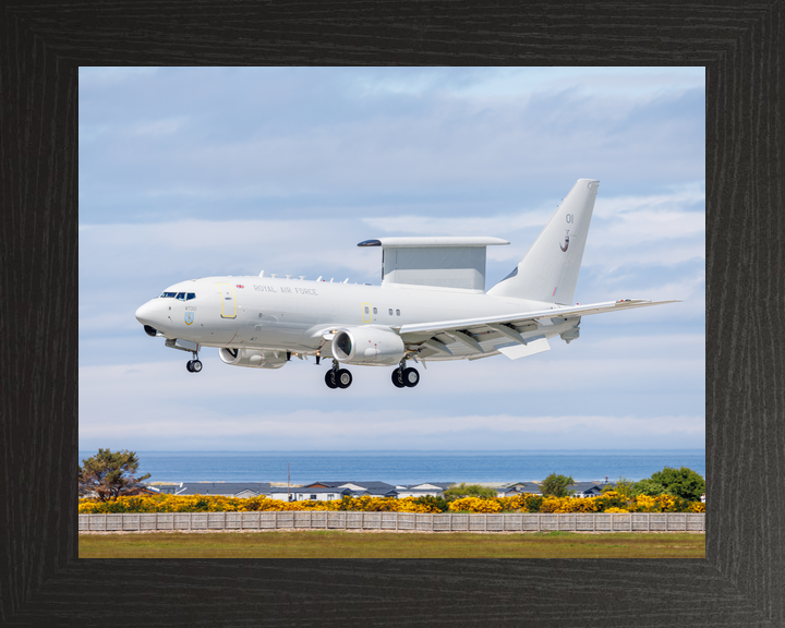 RAF Wedgetail (AEW) Mk1 Aircraft Landing 2026 Photo Print - Posters, Prints, & Visual Artwork - by Hampshire Prints (image 3 of 9)