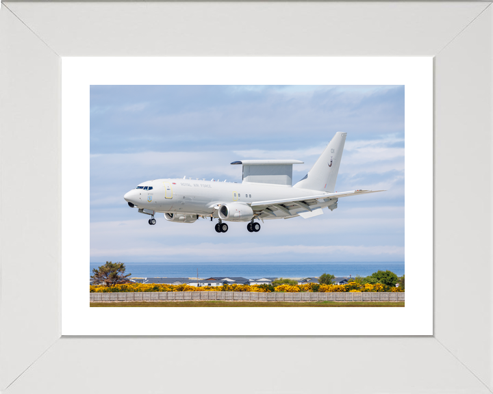 RAF Wedgetail (AEW) Mk1 Aircraft Landing 2026 Photo Print - Posters, Prints, & Visual Artwork - by Hampshire Prints (image 4 of 9)