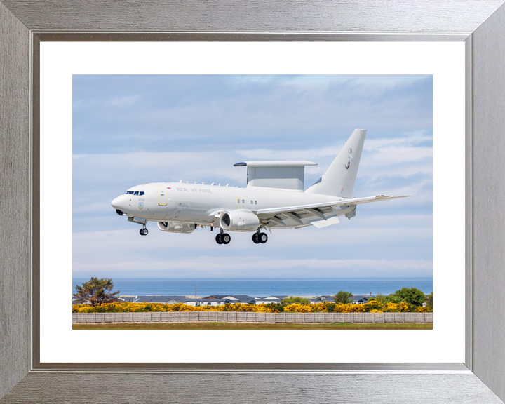 RAF Wedgetail (AEW) Mk1 Aircraft Landing 2026 Photo Print - Posters, Prints, & Visual Artwork - by Hampshire Prints (image 6 of 9)