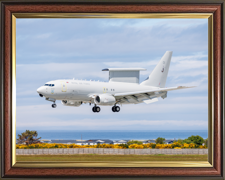 RAF Wedgetail (AEW) Mk1 Aircraft Landing 2026 Photo Print - Posters, Prints, & Visual Artwork - by Hampshire Prints (image 9 of 9)